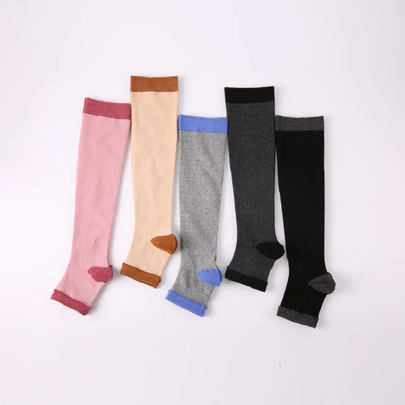 

Женские лодыжки Пилатес дышащие хлопковые носки; Гетры; Высокие эластичные спортивные фитнес колготки для бальных танцев езда на велосипед...