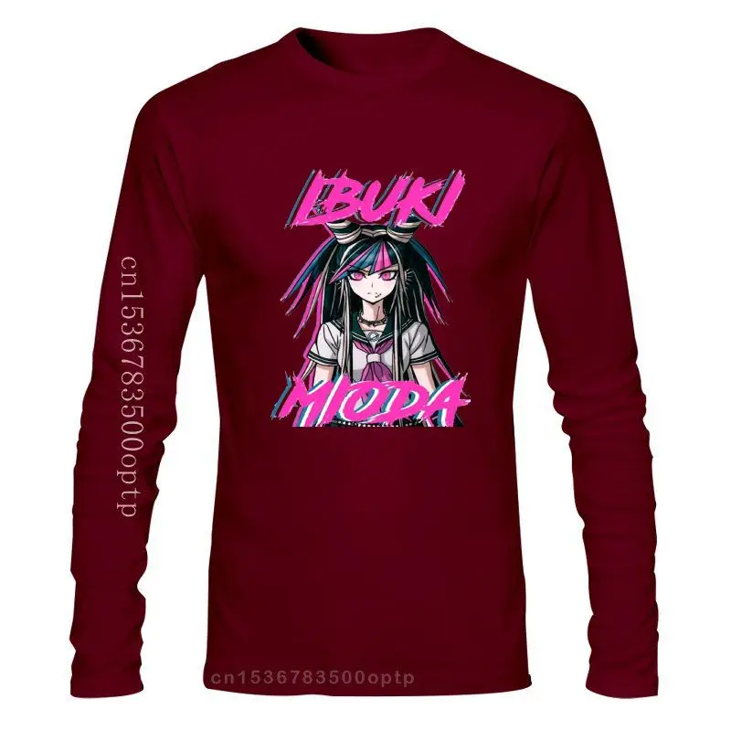 

Danganronpa Game Ibuki Mioda 2 TShirt for Men Graphic Plus Size Clothing Punk Crewneck Cotton T Shirt 2020