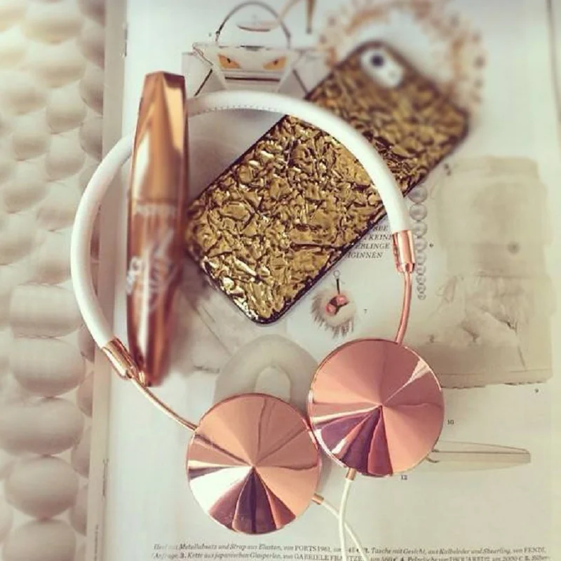 Liboer наушники складные глубокие басы HIFI проводные с микрофонами Универсальная