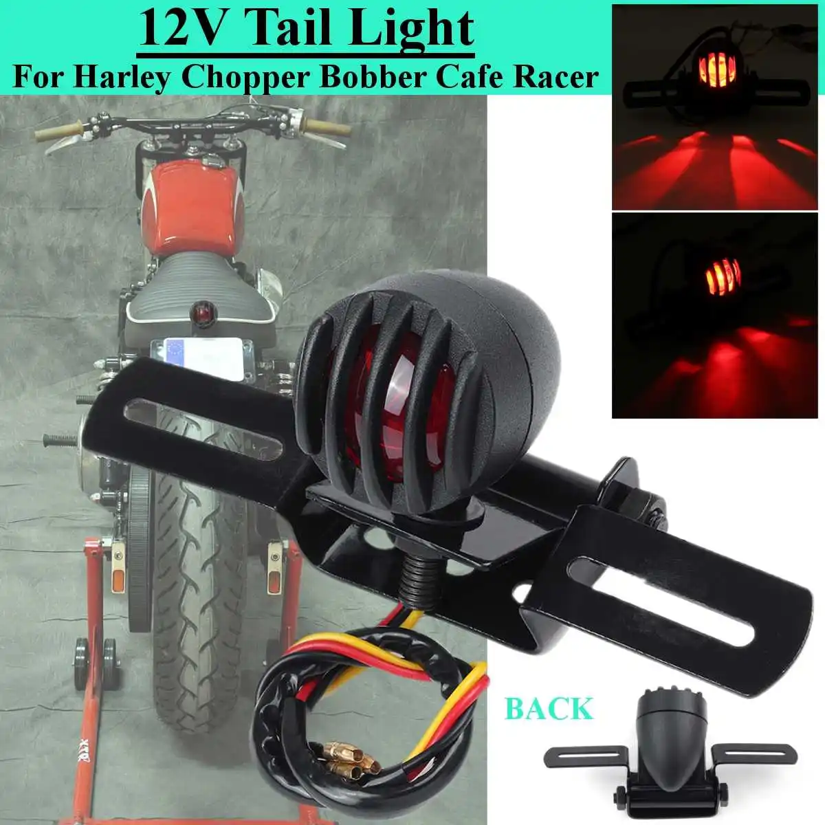 

Задний стоп светильник сигнал для мотоцикла, 12 В