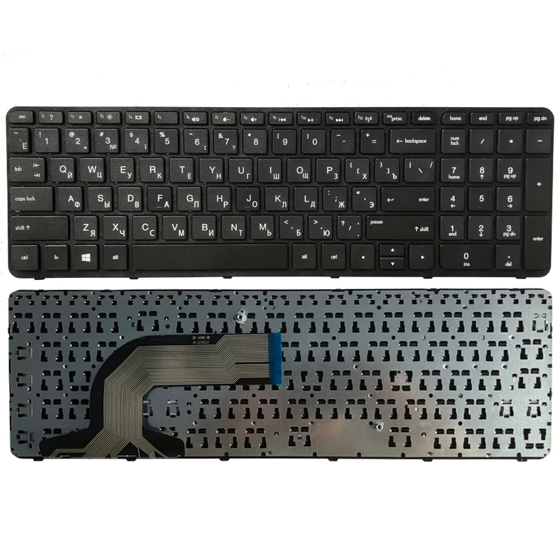 

NEW RU/Russian Laptop Keyboard for HP 15-E 15-N 15-h 15-s 15-a 15-h000 15-s000 15-a000 PK1314D1A00 9Z.N9HSC.601 NSK-CN6SC
