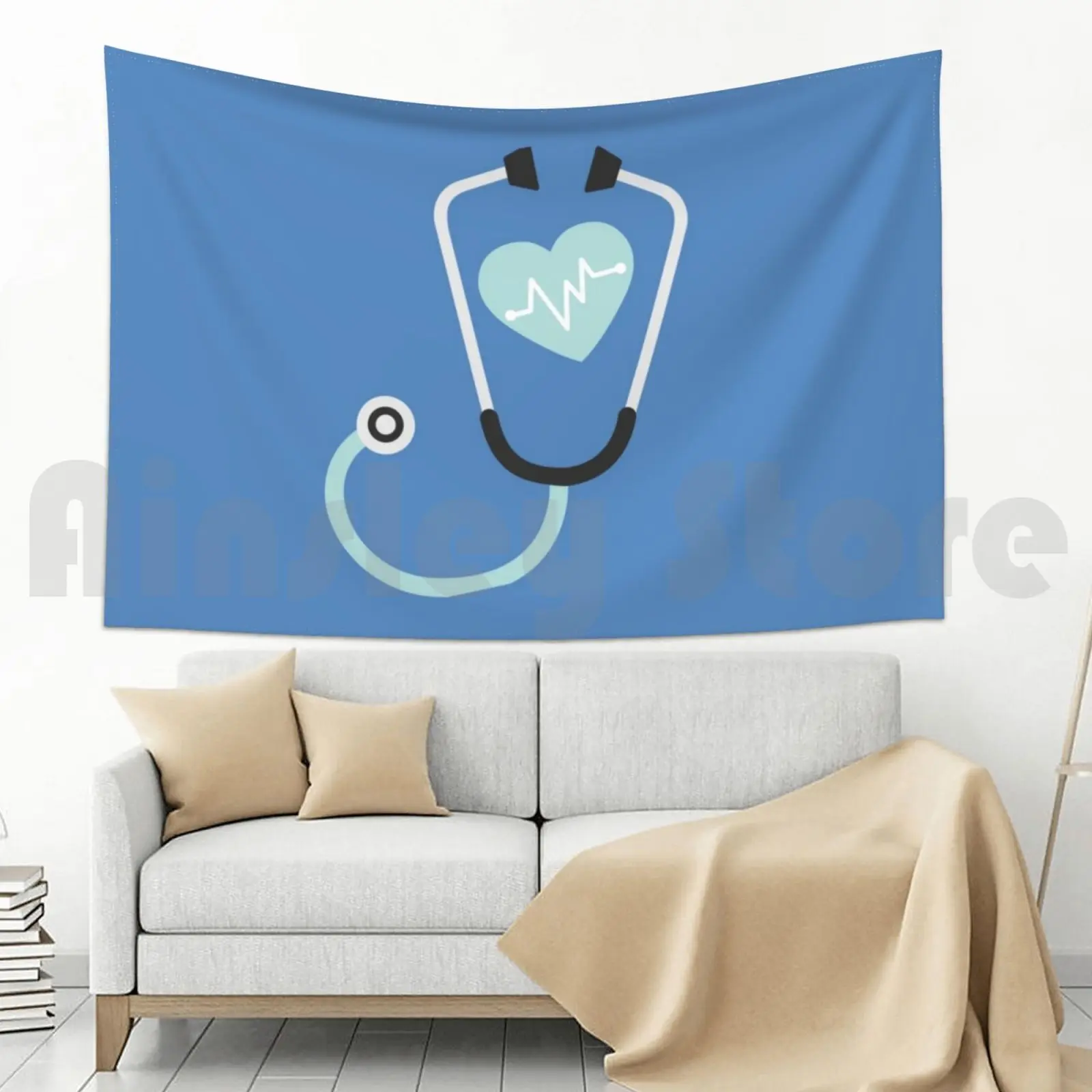 Товары гобелен для гостиной спальни забавная Милая собачка медсестра доверие