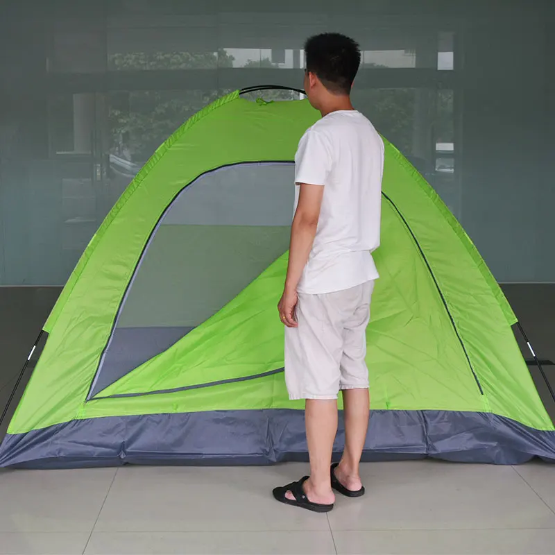 Сверхлегкая двухслойная непромокаемая палатка 3 4 человека для кемпинга на