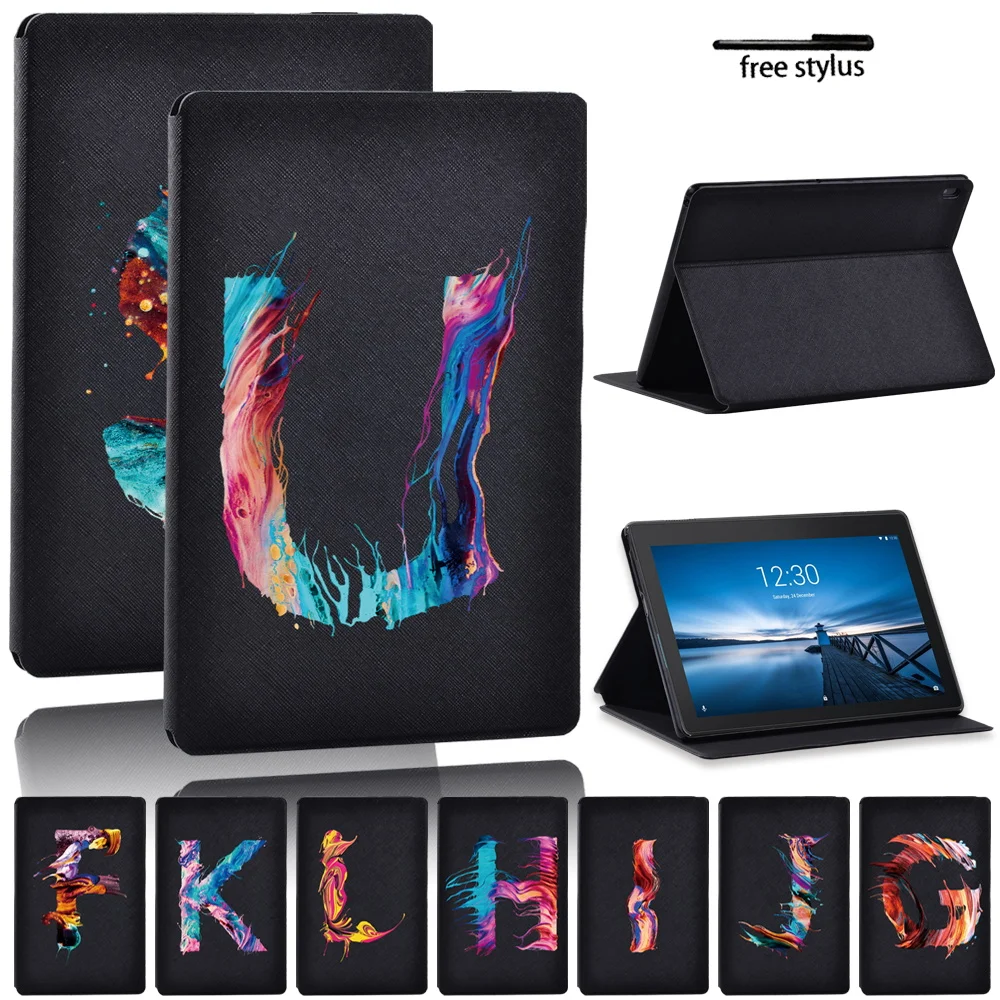 

For Lenovo Tab M10 FHD Plus/Tab E10 TB-X104F 10.1"/Tab M10 TB-X605F/TB-X505 10.1" Case Shockproof Pu Leather Stand Tablet Case