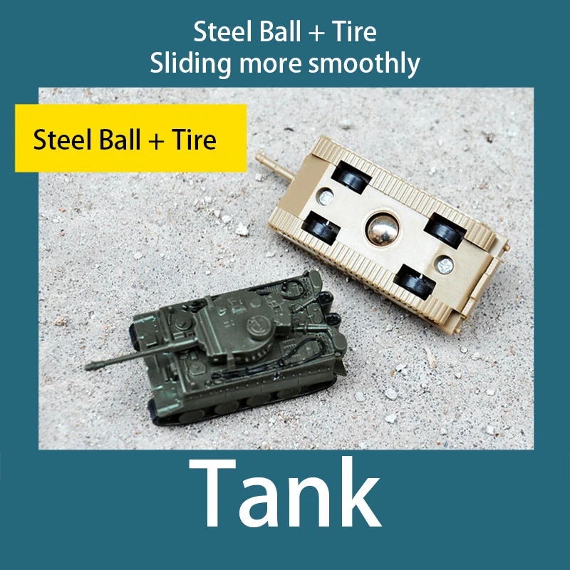 

4 PCS/Set 1:144 Scale Tank Model Toy 4D Sand Table Plastic Tiger Tanks World War II Germany Panther Tank PanzerkampfwagenTiger