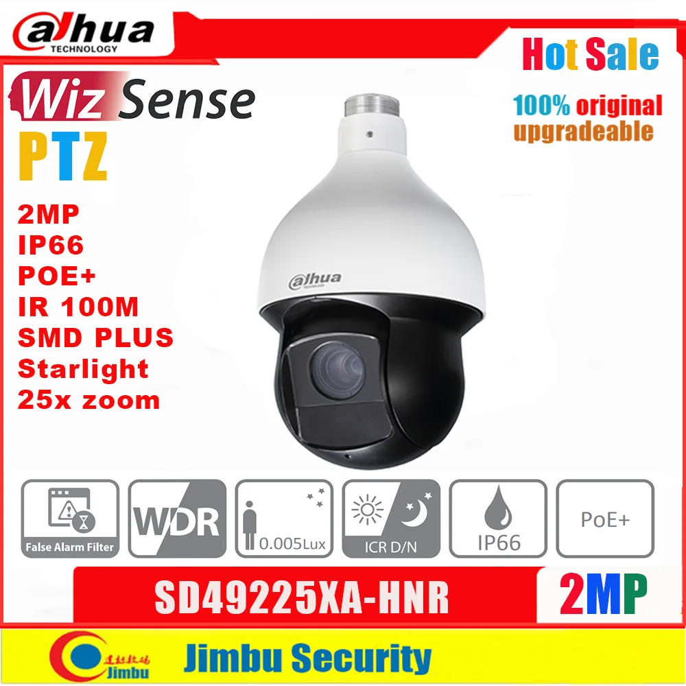 Сетевой видеорегистратор Dahua PTZ Камера капельницы SD49225XA HNR 2MP 25x ночное видение ИК