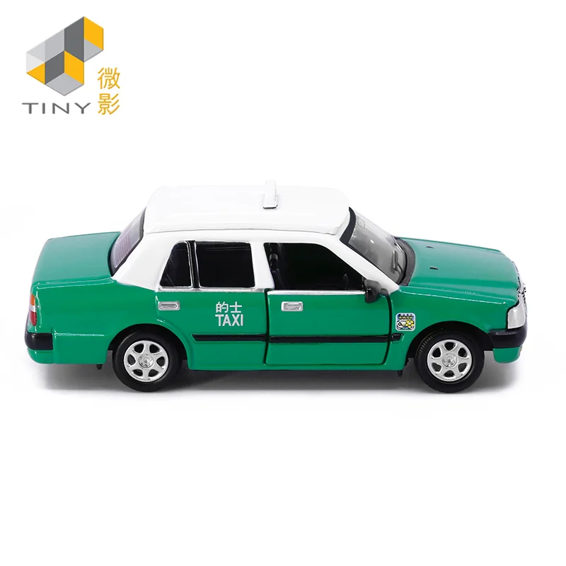 Крошечная модель такси № 45 из алюминиевого сплава для комфортного 64