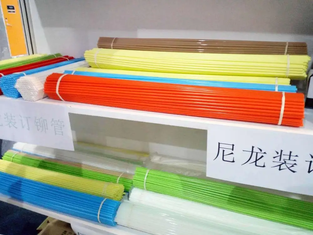 100 шт./кор. обвязочные заклепочные трубки нейлоновая обвязочная заклепочная
