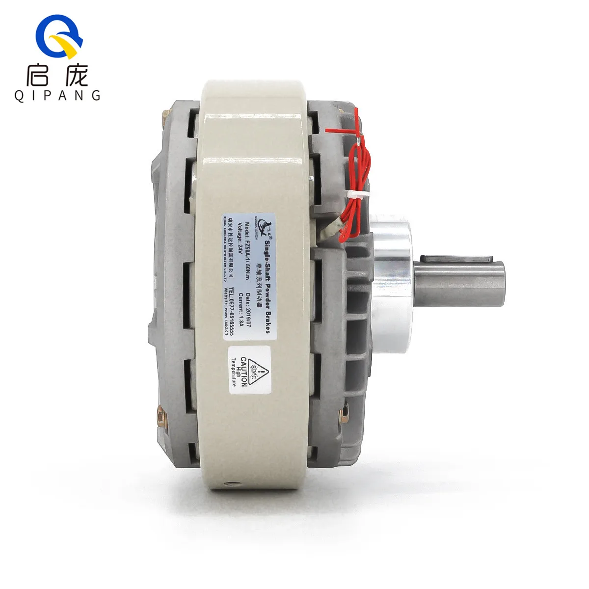 

Magnetic powder brake and full automatic tension controller adopted in feeding single-shaft brake system