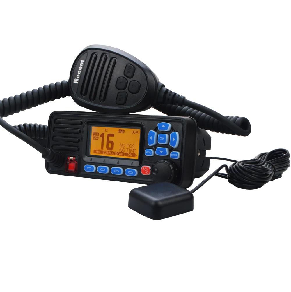 Walkie Talkie RS-509M RS-509MG  Built-in GPS Positioning VHF Marine Transceiver IPX7 Waterproof 25W Marine Radio DSC images - 6