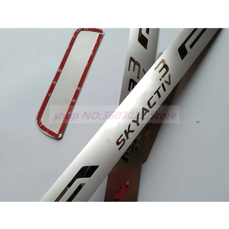 Высокое качество! Так круто! Накладка на порог входной двери из нержавеющей стали