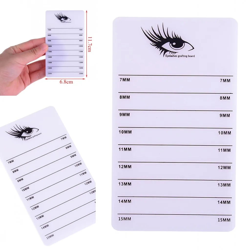 Модная индивидуальная Подставка для наращивания ресниц акриловая подкладка