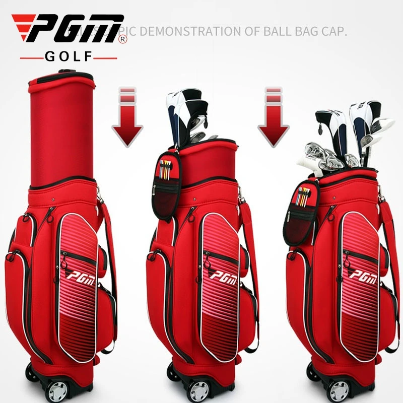 melhor Bolsa De Golfe Pgm D0480, Bolsa De Náilon Impermeável Para Homens E Mulheres, Embalagem De Grande Capacidade Para Viagens E Aviação