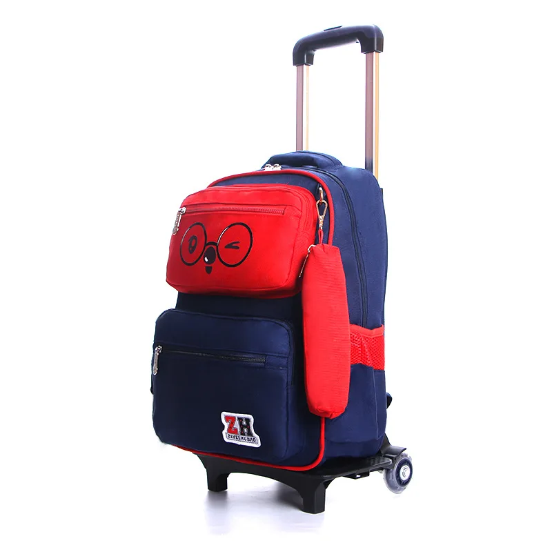 3 шт./компл. Новый Детский чемодан для подъема по лестнице школьная сумка на