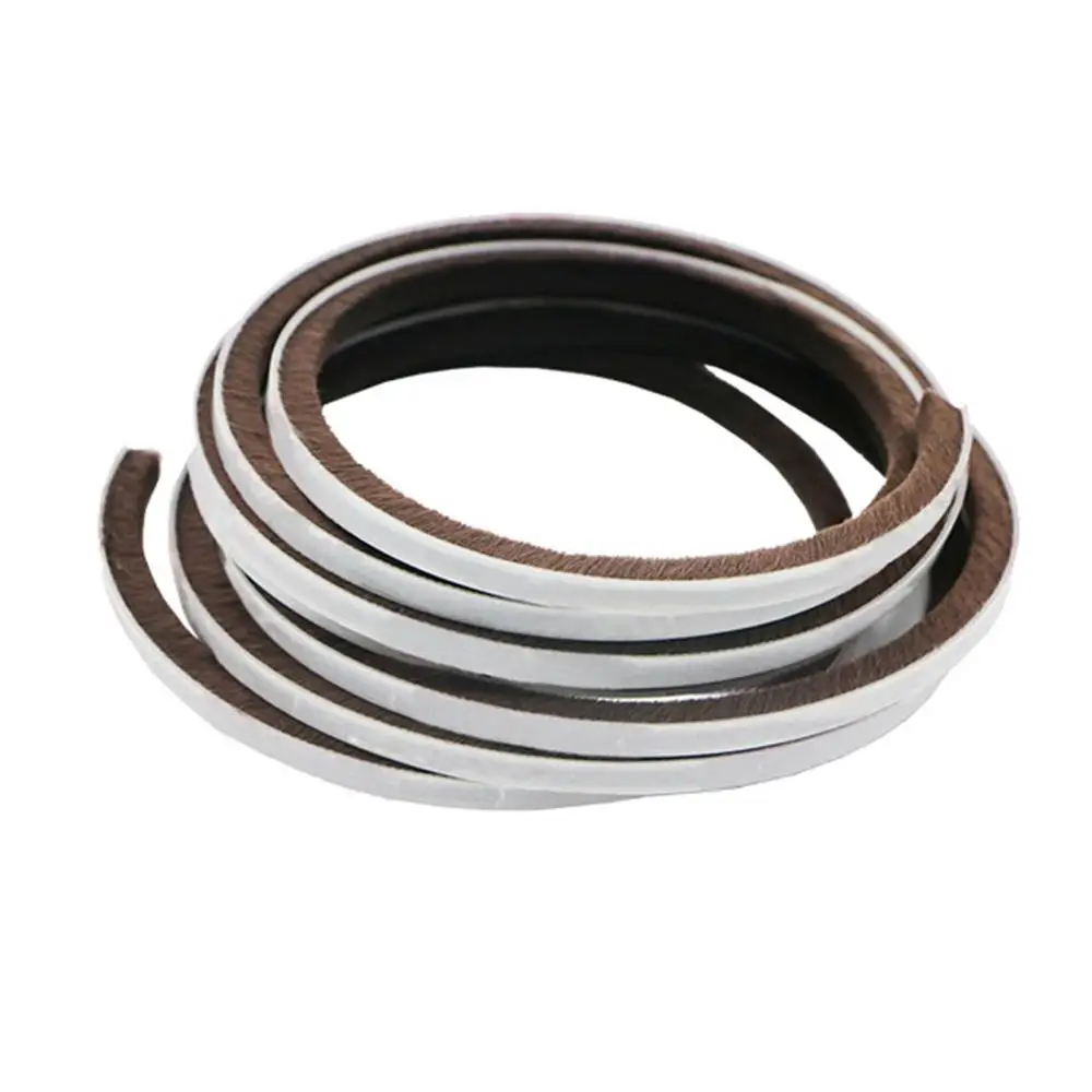 Мягкая самоклеящаяся лента для автомобильной двери 5 м шумоизоляция резиновая