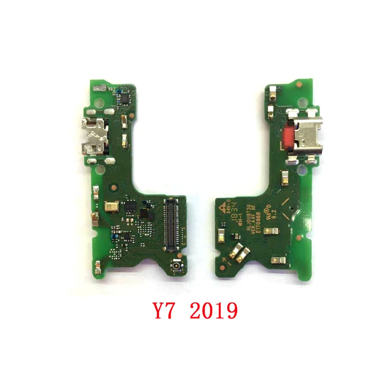 Original For Huawei Y5 Y6 Y7 Y9 USB Charger Dock Port Connector Board USB Charging Port Flex Cable
