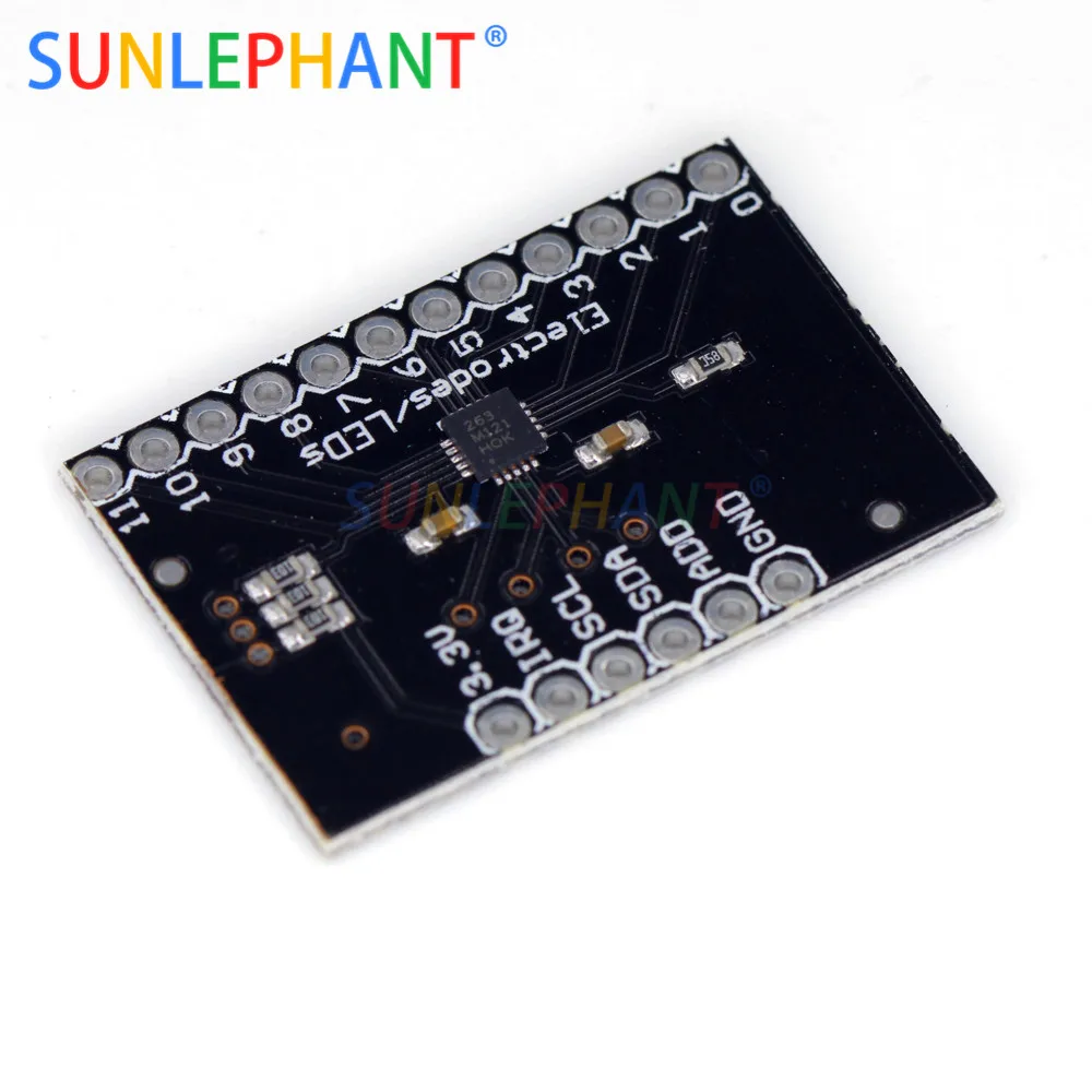 MPR121 коммутационный V12 емкостный сенсорный контроллер модуля I2C клавиатура