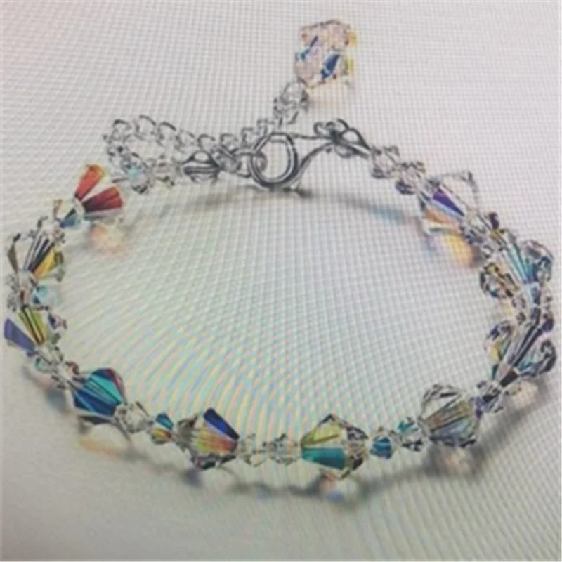 

Fashion Cube Crystal Exquisite Luxury Chain Bracelet for Women 2021Bracelet Bohemian Jewelry