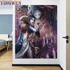 Алмазная 5d Вышивка с ревнованной королевой, картина из страз, вышивка крестиком в готическом стиле, сделай сам, украшение из страз, подарок