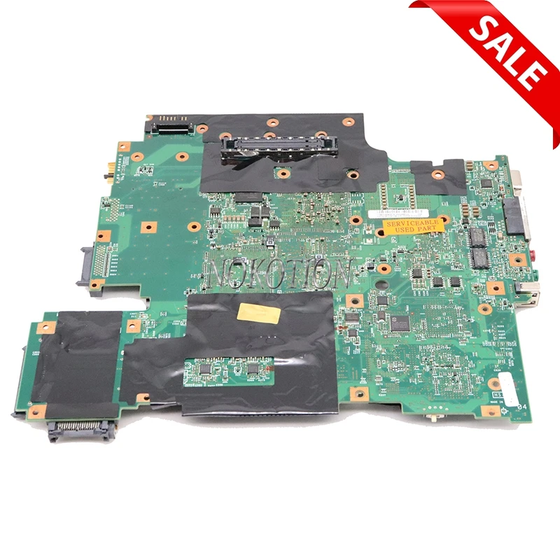 nokotion 43y9047 11s42x6803 for lenovo thinkpad r61 t61 15 4 laptop motherboard 965pm g86 740 a2 128m 42w7652 ddr2 42w7791 free global shipping
