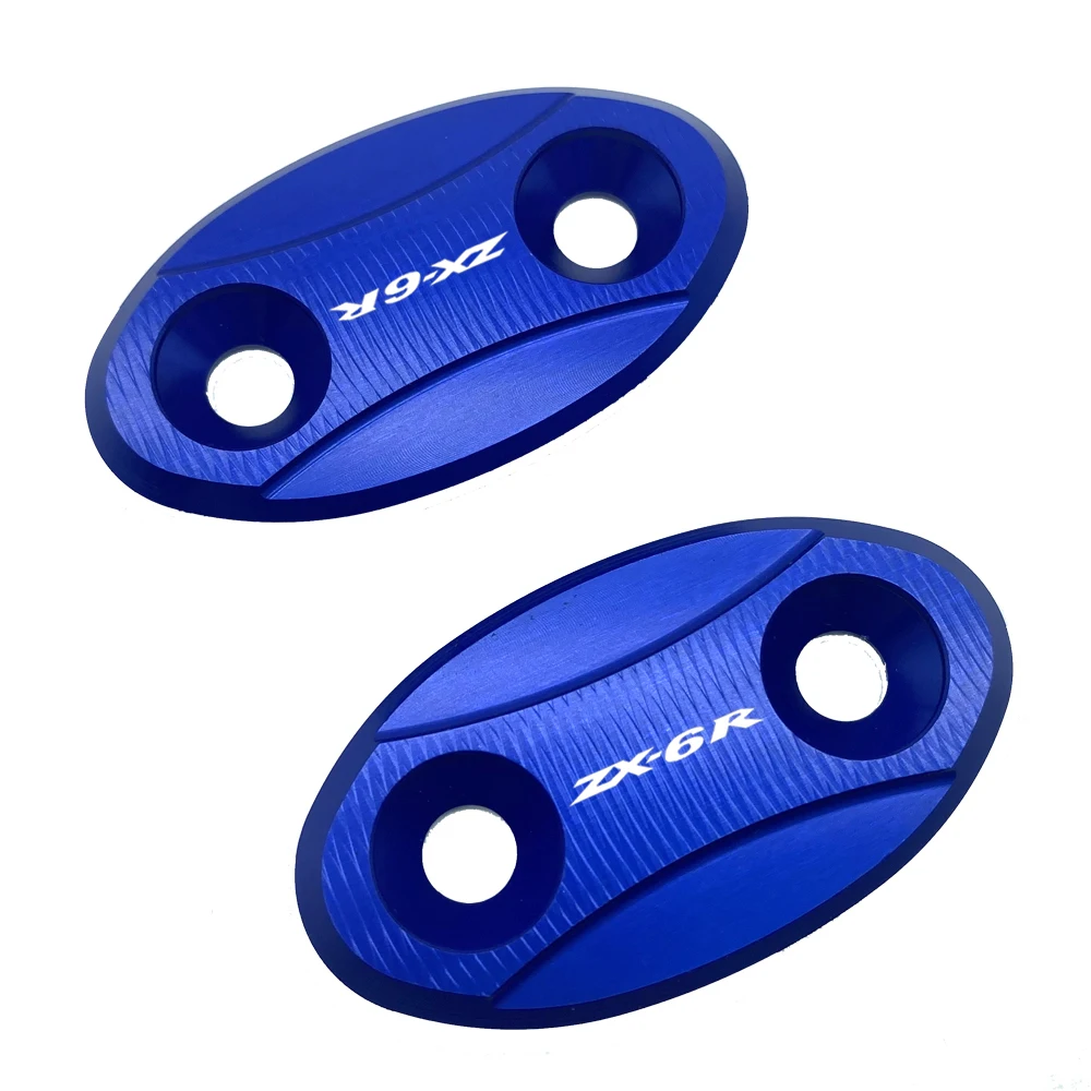 Крышка отверстия для зеркала мотоцикла KAWASAKI NINJA 636 ZX 6R ZX6R ZX-6R 2003 2004 03 04 | Автомобили
