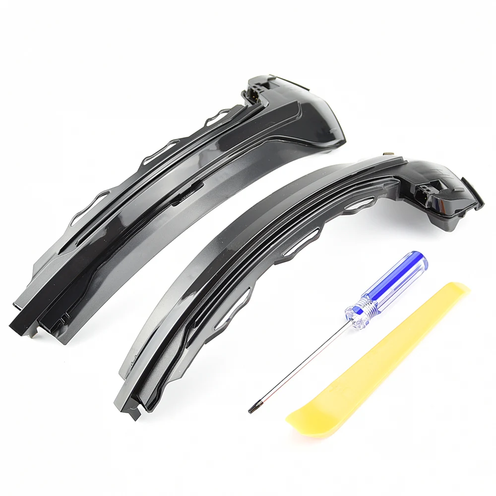 

Flow Rearview Dynamic Sequential Mirror Flowing LED Turn Signal Light For Audi A3 8V S3 RS3 2013-2018