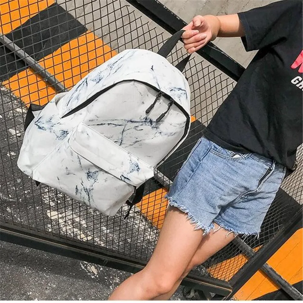 Новый модный рюкзак унисекс для женщин и мужчин холщовый девочек-подростков