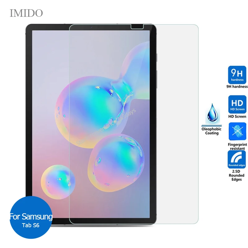 Для Samsung Galaxy Tab S6 10 5 Защитная пленка для экрана из закаленного стекла 9h защитная на