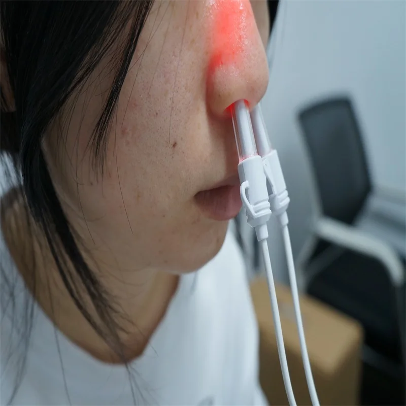 The New Usb type rhinitis treatment medical LLLT laser device red Light laser therapy Nose