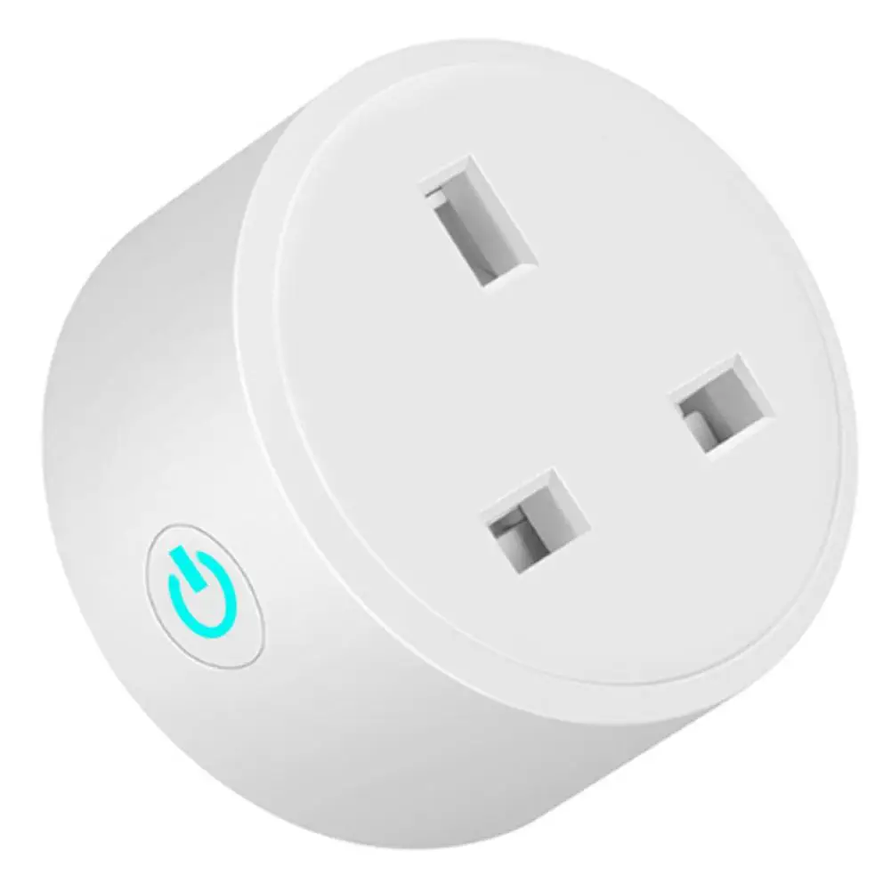 WiFi умная розетка Великобритания круглая вилка Беспроводная дистанционная