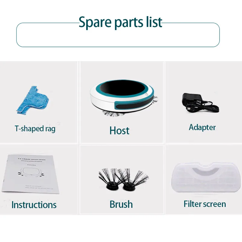 Горячая Распродажа автоматический умный пылесос робот-пылесос подметальная