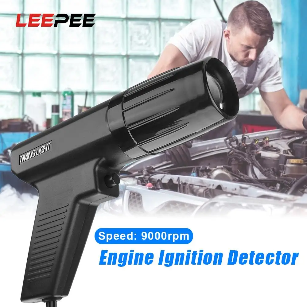 

Индуктивный стробоскоп зажигания для бензинового двигателя, 12 В Для автомобиля мотоцикла морской Профессиональный Стайлинг автомобиля