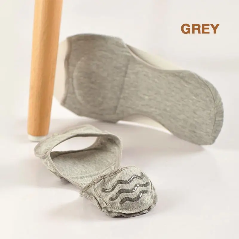 Невидимые носки лодочки с рыбьим ртом 2 шт. повседневные Хлопковые