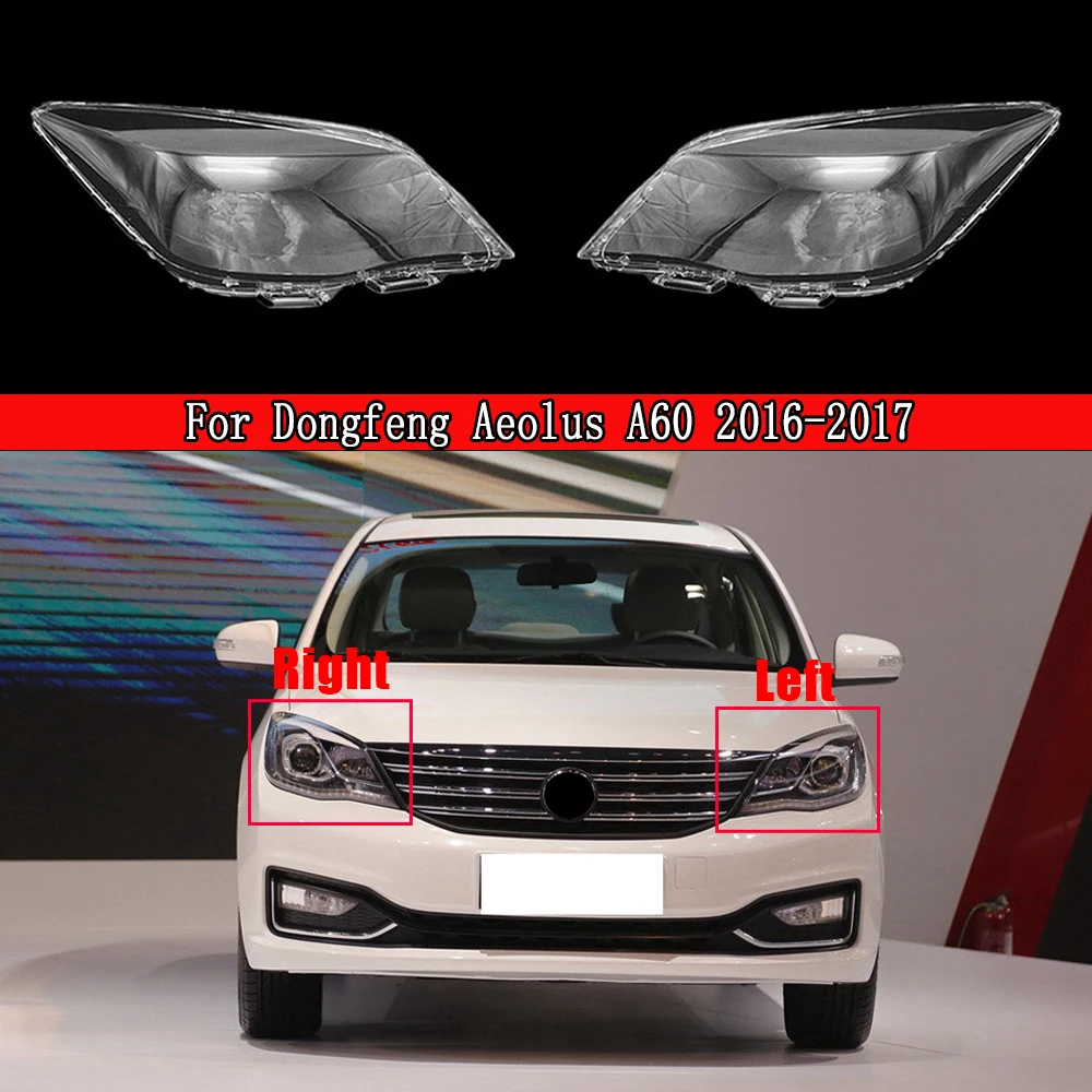 Headlamp Cover Lens Glass Lamp Shade Headlight Cover Transparent Lampshade For Dongfeng Aeolus A60 2016 2017 Auto Light Case