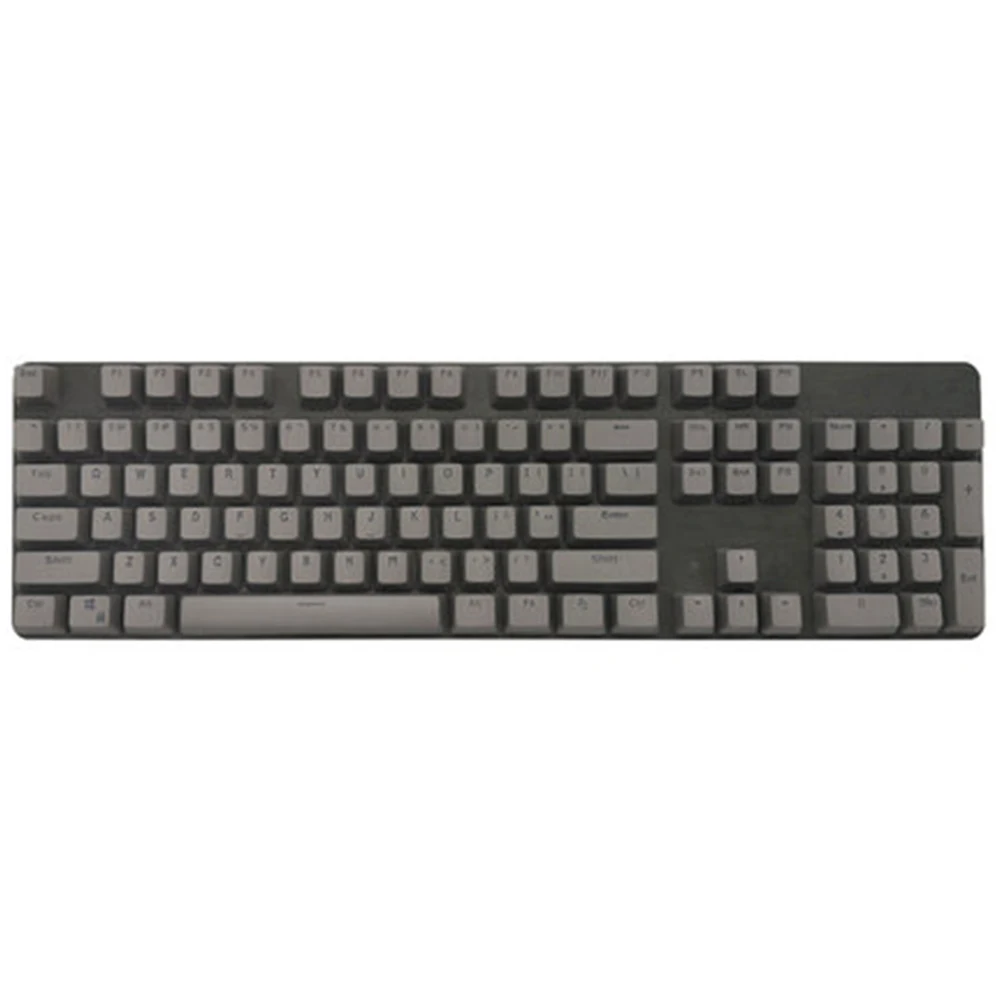 

104 клавиш, эргономичная игровая искусственная кожа PBT, противомасляная Механическая домашняя OEM высота, запасные части, универсальная прозр...