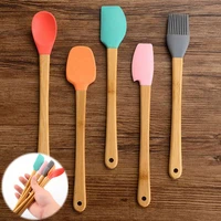 small silicone 5pcs spatula home kitchen brush heat resistant baking tools all