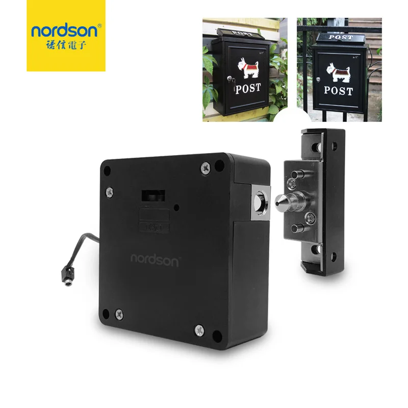 Nordson электронный Определитель частоты радиосигнала скрытый Болт шкаф фиксированный аккумулятор питание мебельный замок ящика дома для бассейна, тренажерного зала