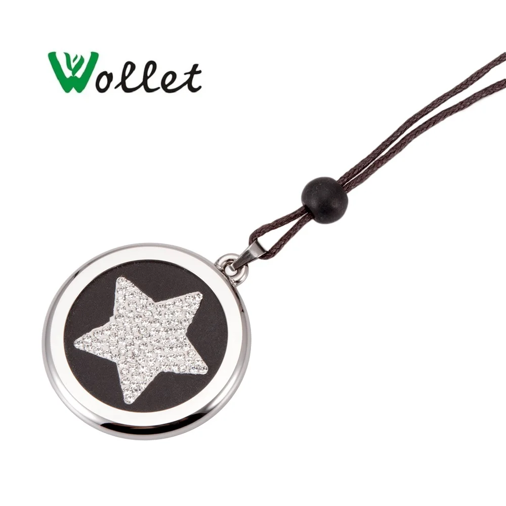 Wollet ювелирные изделия вулкан отрицательных ионов кулон из нержавеющей стали для