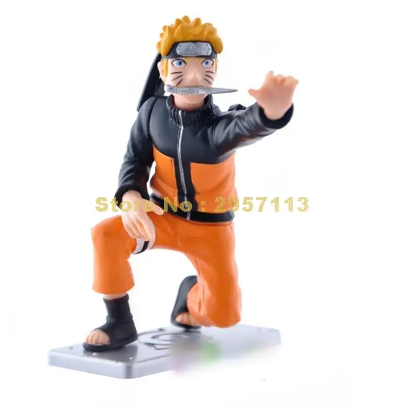 Аниме 4 шт./компл. удзумаки зетсу Kyuubi ПВХ экшн фигурка 6 ~ 12 см игрушка|Игровые