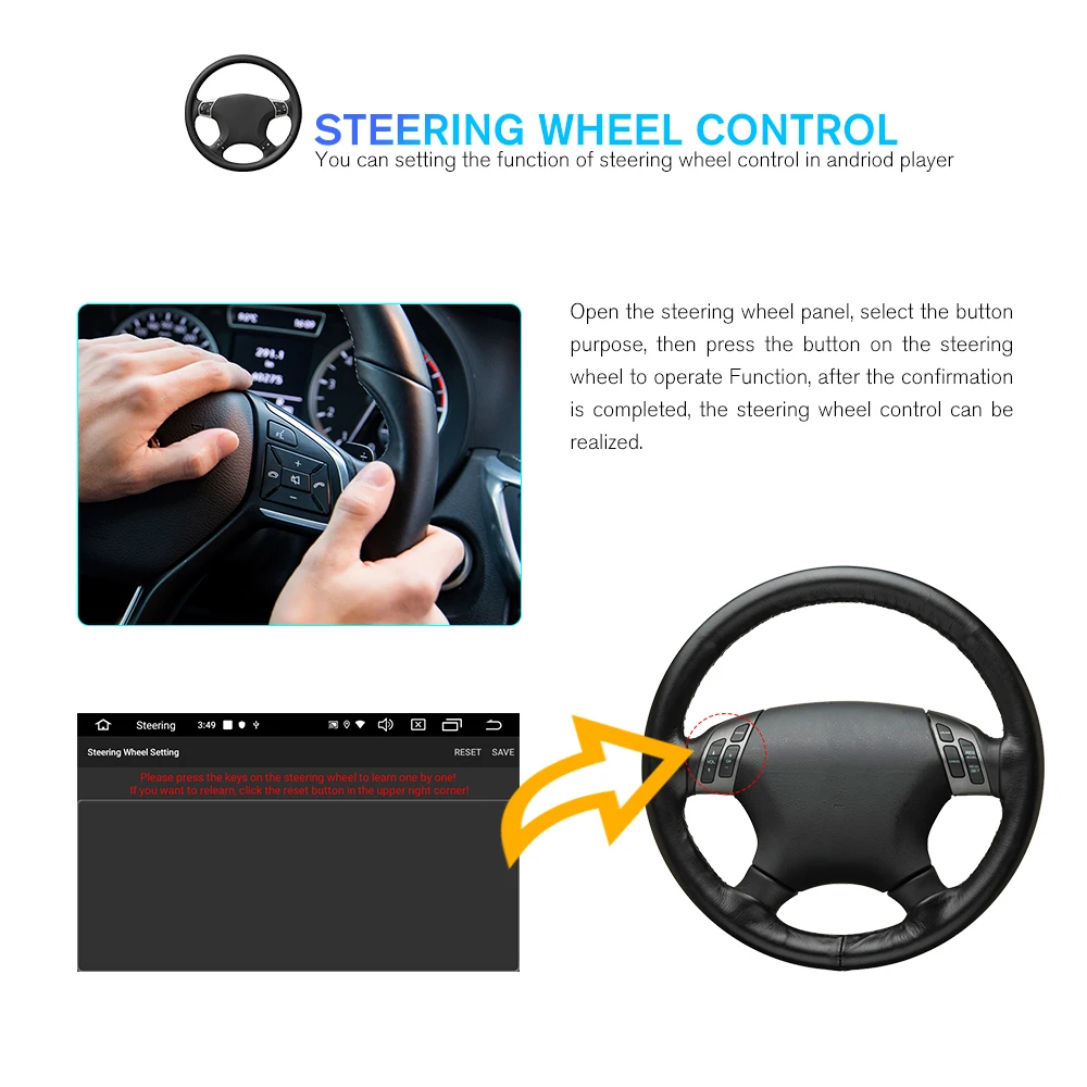 Автомагнитола AMPrime 7 дюймов Android 9 0 сенсорный экран GPS Bluetooth USB плеер для VW Passat Golf MK5