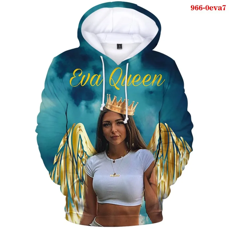 

Eva Queen Print Hoodie Women Oversized Hoodies Harajuku Autumn Winter Hoodied Femal Loose Punk Streetwear Sweatshirt Sexy Hoody