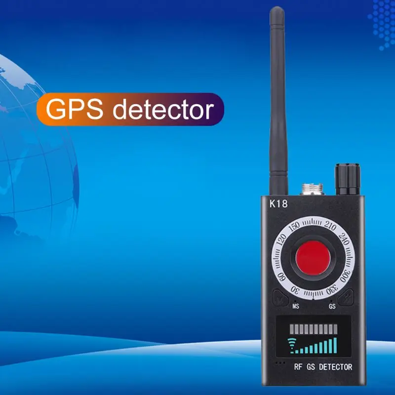 

1MHz-6.5GHz K18 Anti RF Detector Camera Wireless Bug Detect GSM Listening Device