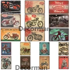 Mike86 мотор джава жестяной знак Retr плакаты чешское железо живопись подарок Арт Декор паб LTA-1790 20*30 см