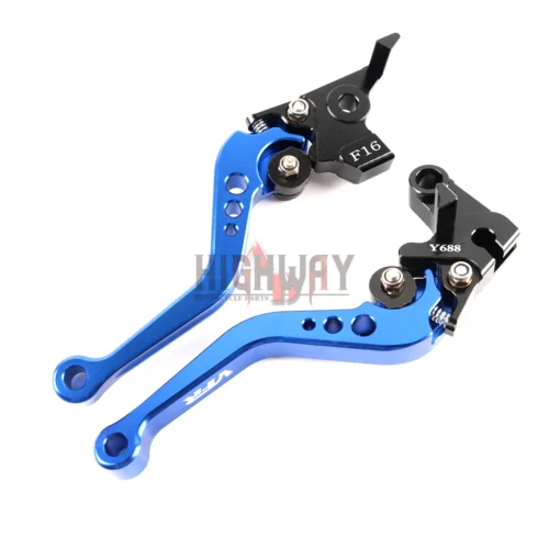 Ручка тормоза мотоцикла бар рычаг с ЧПУ алюминий короткое Регулируемая сцепные