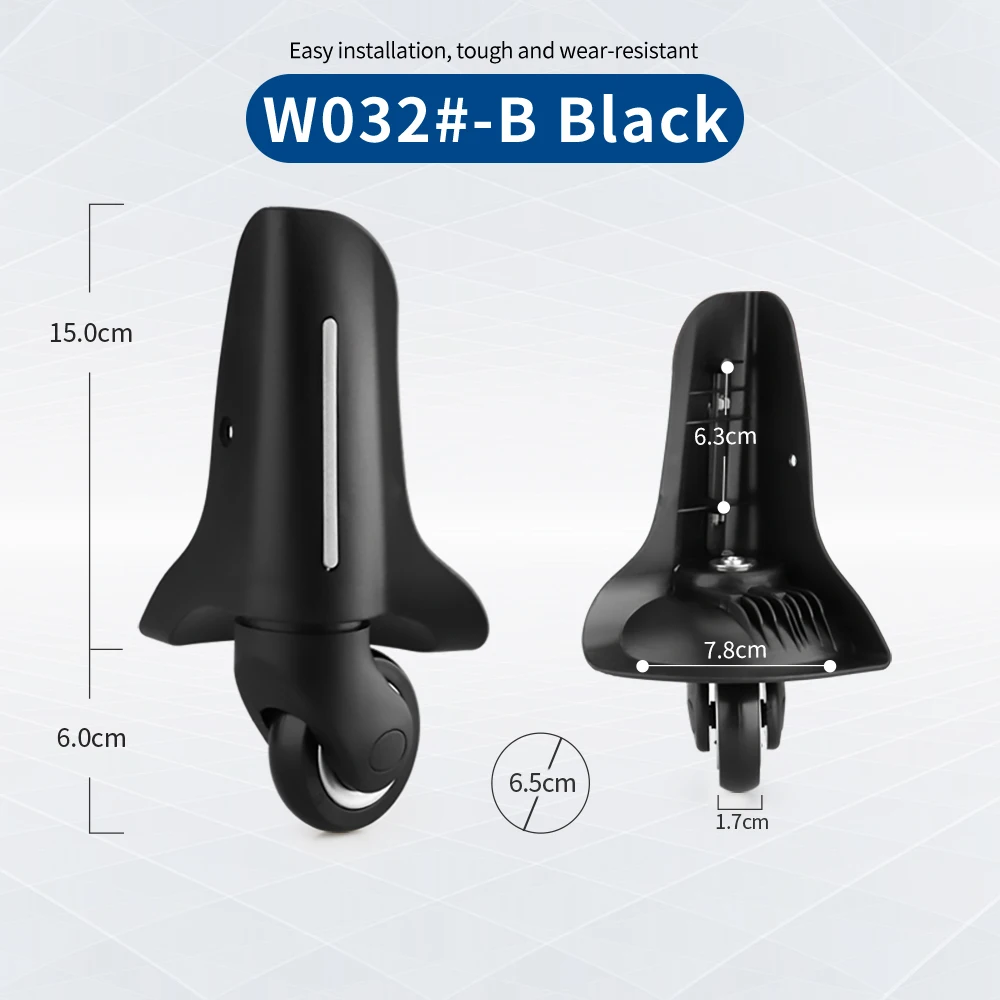 TANGYIPIN W032 Luggage wheel accessories clothing case trolley box accessories universal replacement repair parts casters