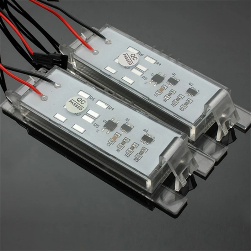 Светильник светодиодный номерного знака 6500 К 12 В 2 шт. | Автомобили и мотоциклы