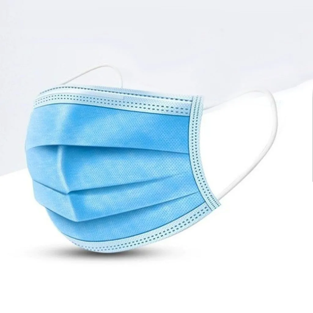 Маски одноразовые из нетканого материала для косплея женщин и мужчин 100