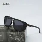 2020 Модные мужские Квадратные Солнцезащитные очки в стиле стимпанк боковой экран Высокое качество Винтажный дизайн Брендовые повседневные солнцезащитные очки для вождения