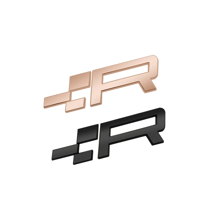 Автомобильная Наклейка металлическая эмблема R логотип наклейка для Seat Cupra Leon Ibiza