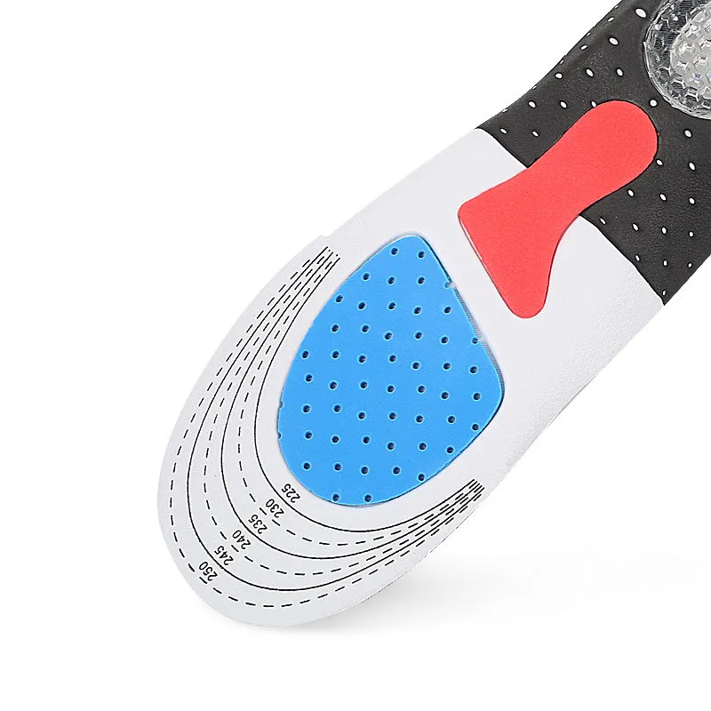 

2pcs=1pair Unisex Orthotic Arch Support Sport Shoe Pad Sport Running Gel Insoles Insert Cushion For Women Foot Care Tool